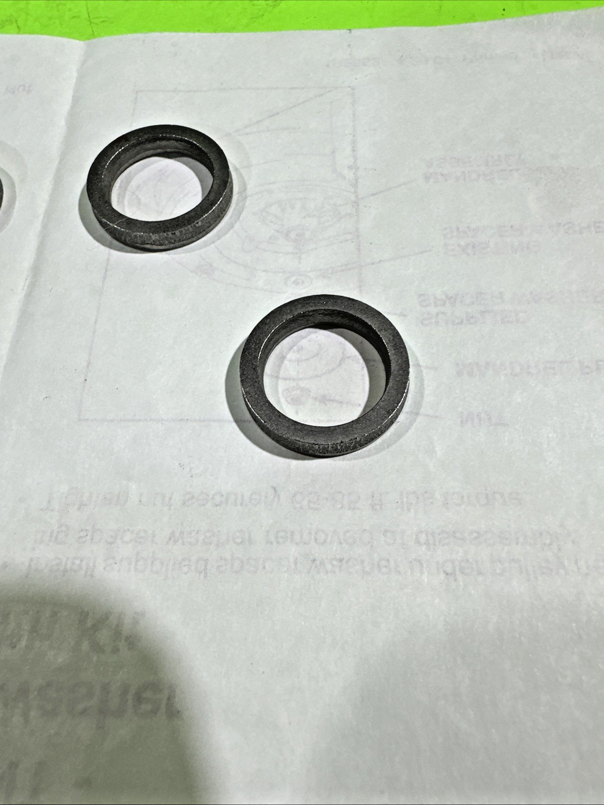New 4 pk  Spindle Washers 09-260 187690 129963 532187690 Craftsman Poulan Husq1