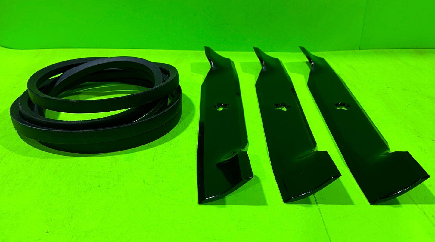 Deck Blade Belt Kit Combo for Husqvarna 2348LS 2748GLS GTH2448T GTH264T Mowers1