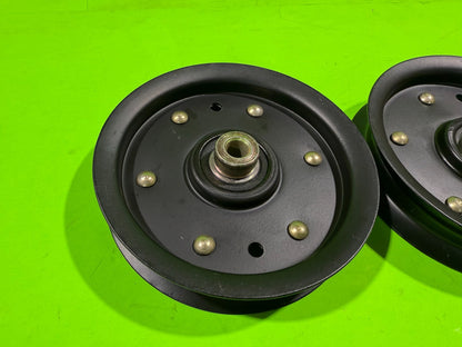 2 Flat Idler Pulleys Fit 956-04129 756-04129B 756-04129C 753-081712
