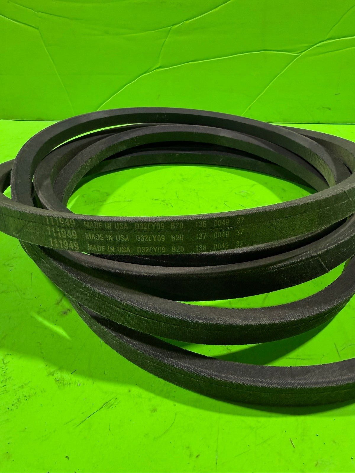 Genuine OEM Husqvarna 539111949 539103687 48" Deck Belt Zero-Turn 5/8" x 152"2