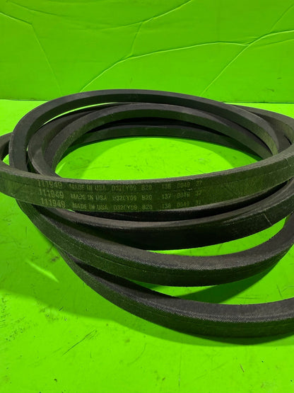 Genuine OEM Husqvarna 539111949 539103687 48" Deck Belt Zero-Turn 5/8" x 152"2