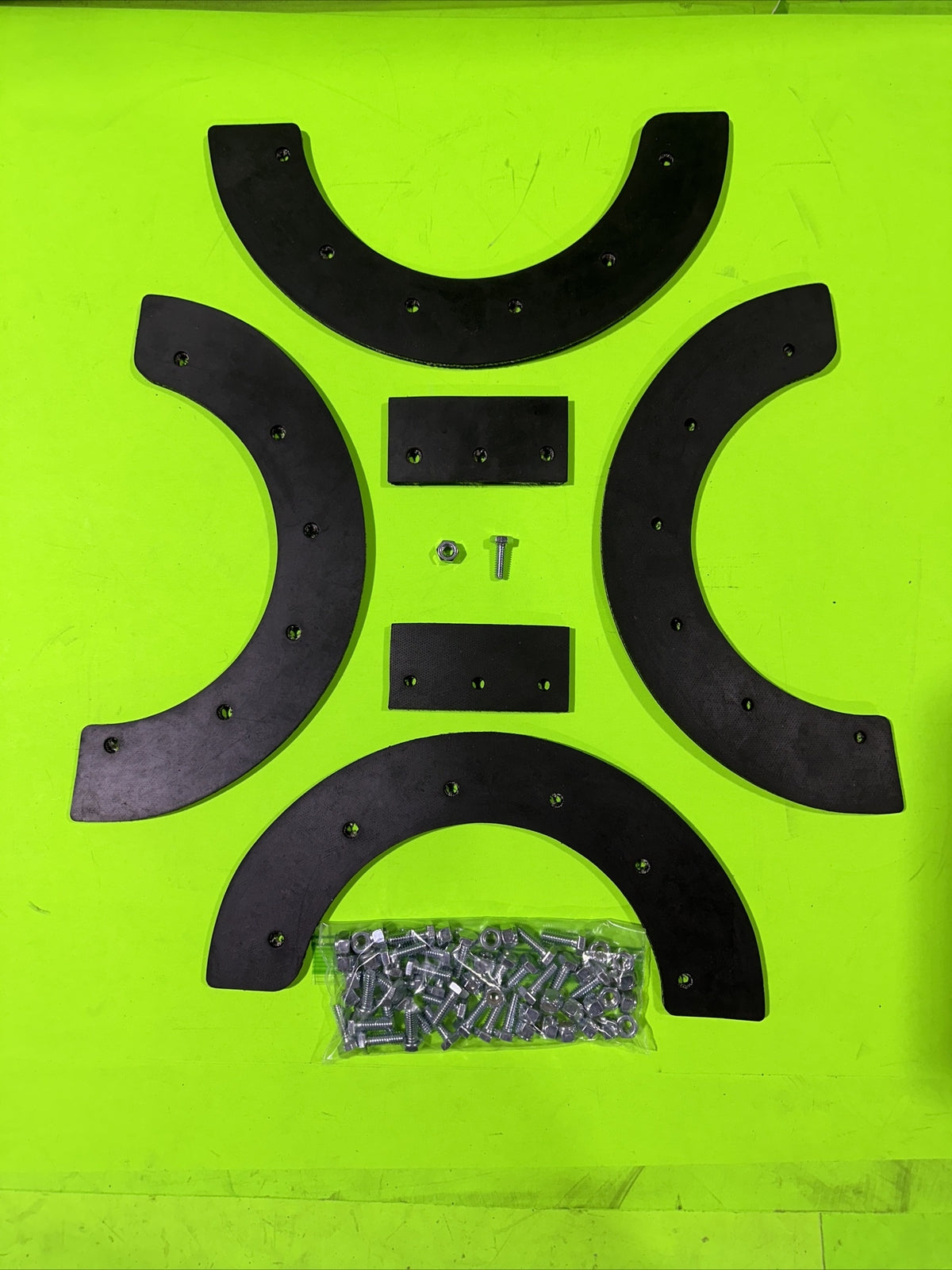 SNOWTHROWER PADDLES, SCRAPER W/HDWR 20" 21" - CRAFTSMAN, MURRAY 302565MA 3025651