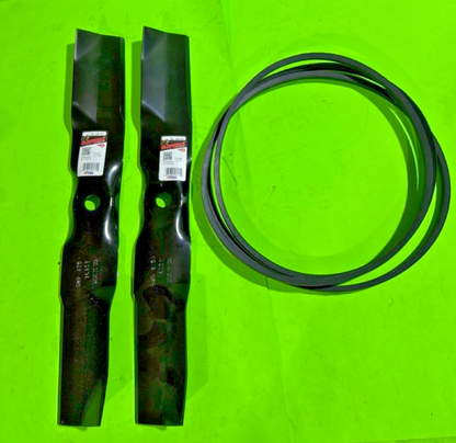42" Deck Belt & Blade Kit for John Deere Z320M ZTrak Repl GX25628 UC220080