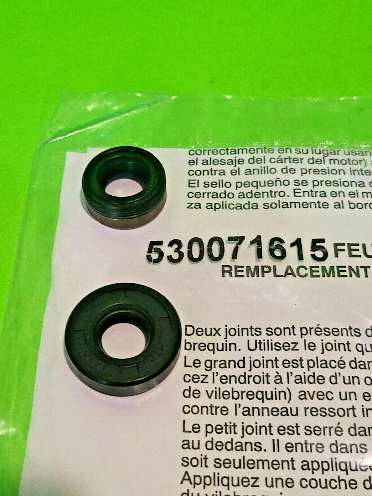 New BC 2500 LE Husqvarna 530071615  Crankshaft Seal Kit Genuine OEM part5