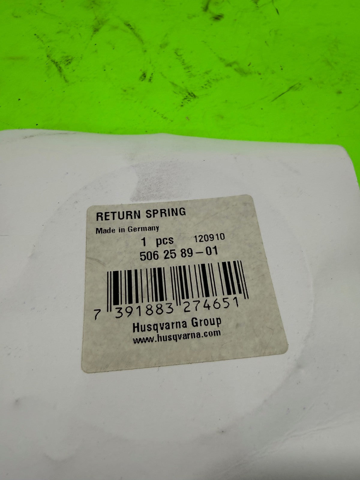 Genuine OEM Husqvarna 506258901 Recoil Starter Spring Cut-Off Saw2