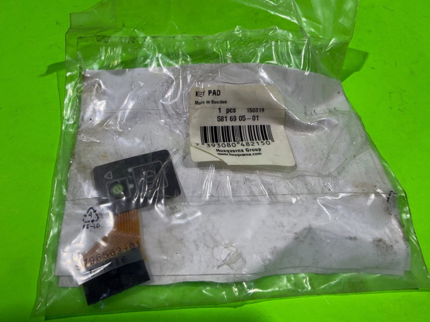NEW Genuine OEM Husqvarna 581690501 Key Pad T535 IXP T536 LIXP5