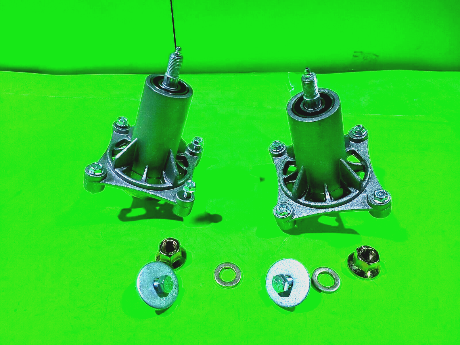 (2) 532187292 FITS HUSQVARNA MOWER SPINDLE 187292 192870 FITS AYP0