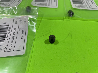 5 Pk Genuine OEM Husqvarna 539976956 Set Screw 5/16 NYLOC1