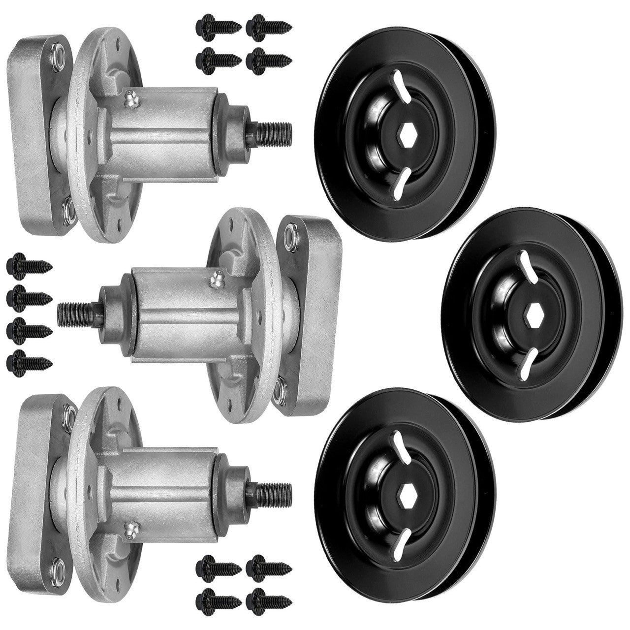 NEW John Deere 2148HV 48" Deck Spindle Assembly with Pulley Kit GY20050 GX203355