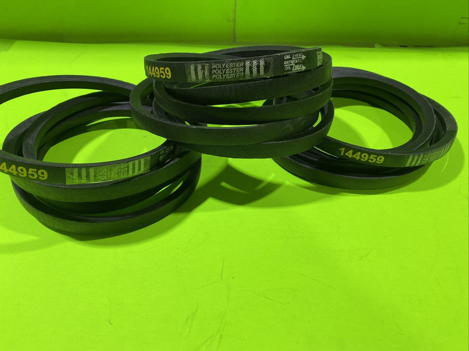 3-NEW LAWN MOWER DECK BELTS FITS CRAFTSMAN 42" RIDING MOST 144959 1/2" X 95"4