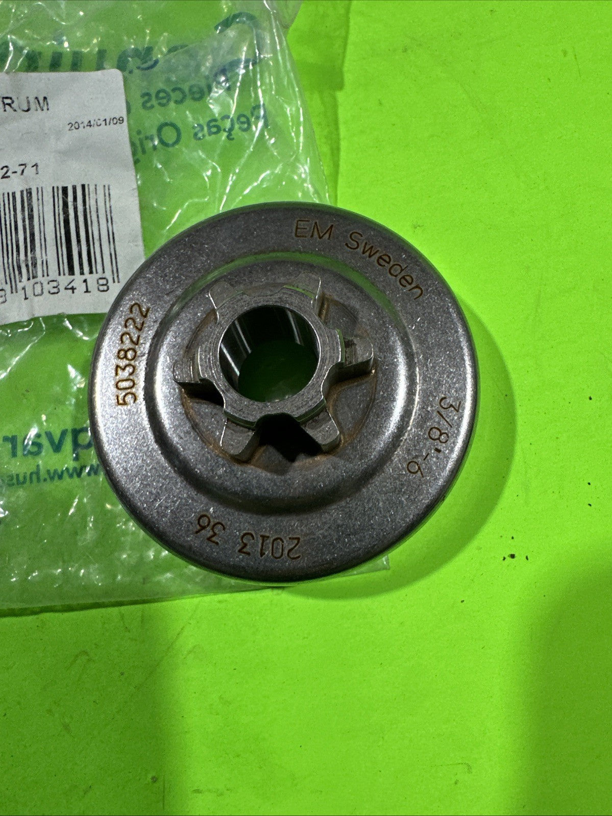 Sprocket Rim and Drum for Husqvarna Model 334T,335,335XPT,336,338XPT,339 PRO 1