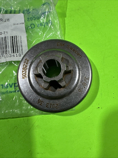 Sprocket Rim and Drum for Husqvarna Model 334T,335,335XPT,336,338XPT,339 PRO 1