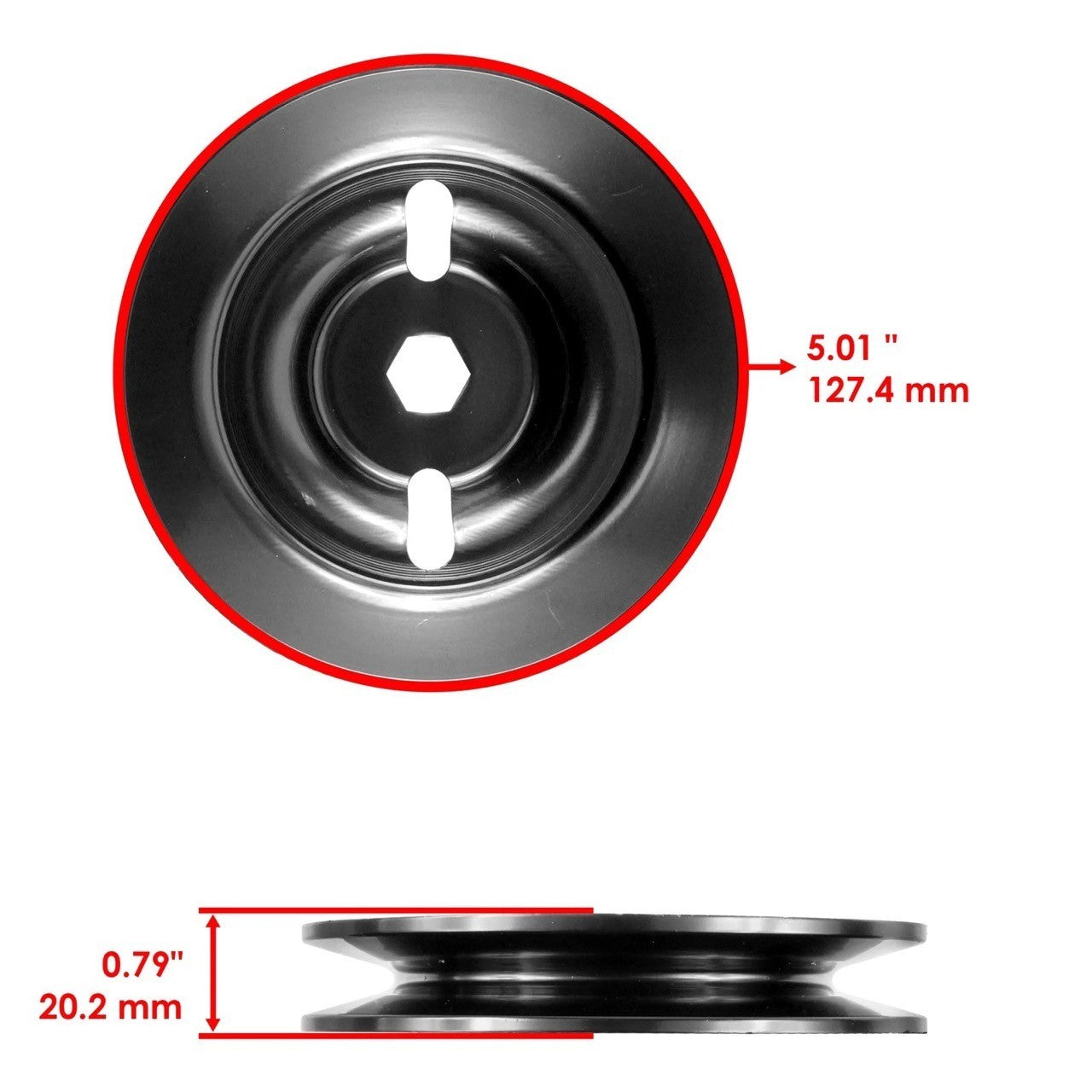 NEW John Deere 2148HV 48" Deck Spindle Assembly with Pulley Kit GY20050 GX203353