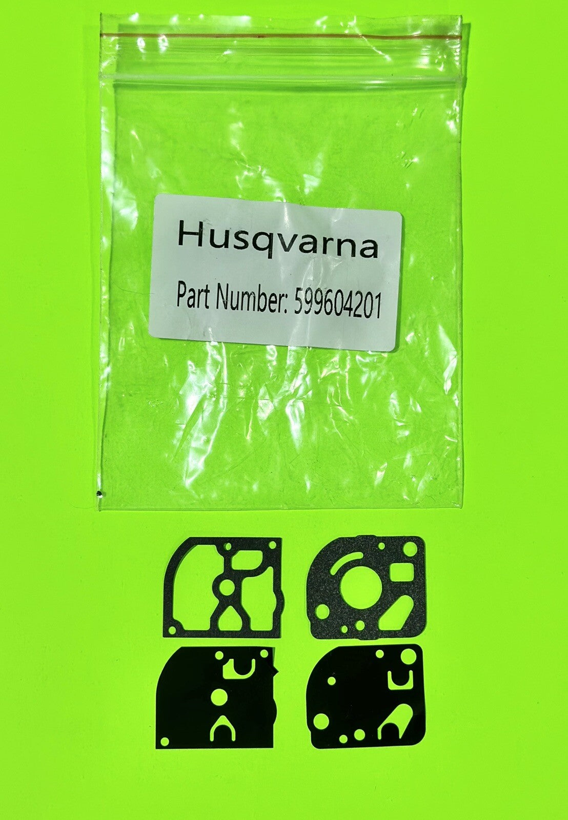 Genuine OEM Husqvarna Gasket Kit 599604201 for Blower, Trimmer, Brush Cutter0