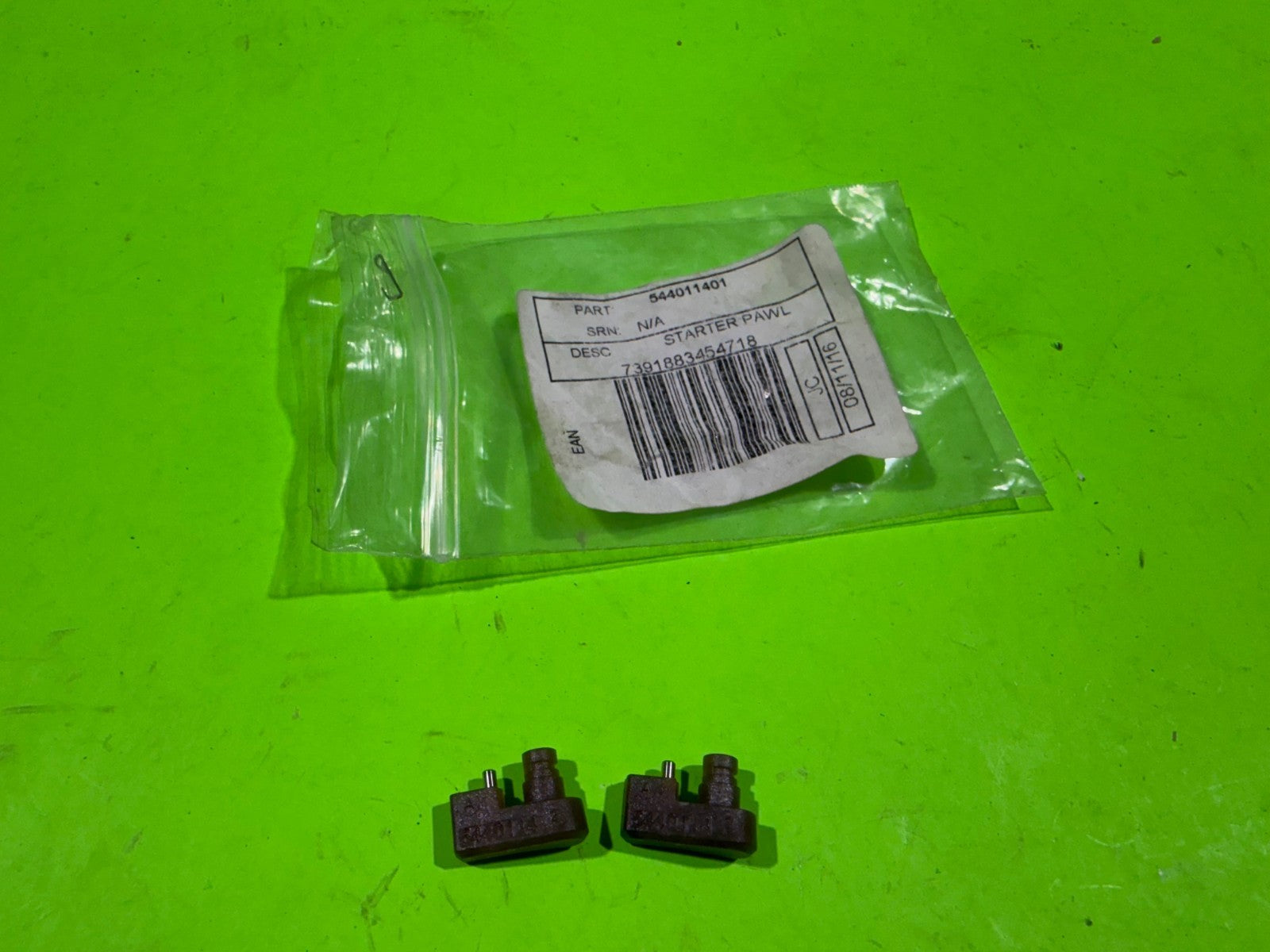 2 pk Genuine OEM Husqvarna 544011401 Starter Pawl Brush Cutter String Trimmer0