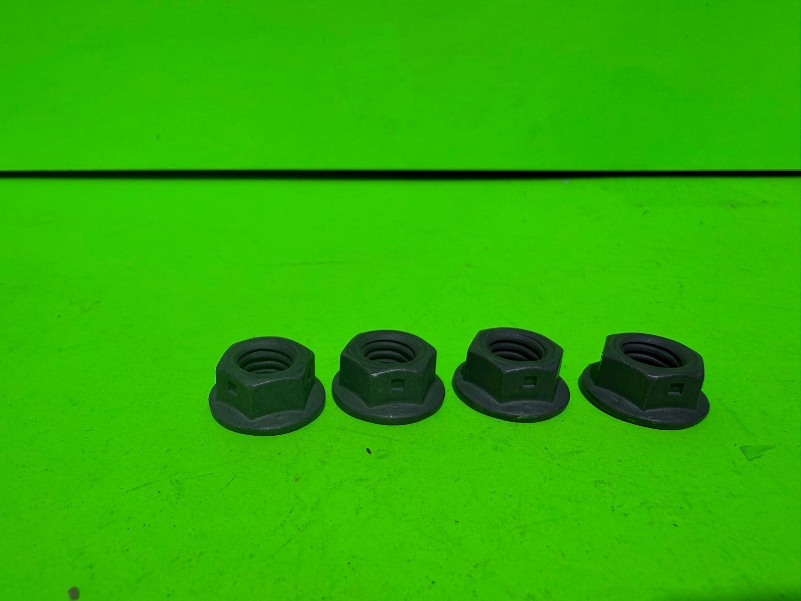 New 4pk Genuine OEM Husqvarna 532409148 Hex Nut Flange 3/8-160