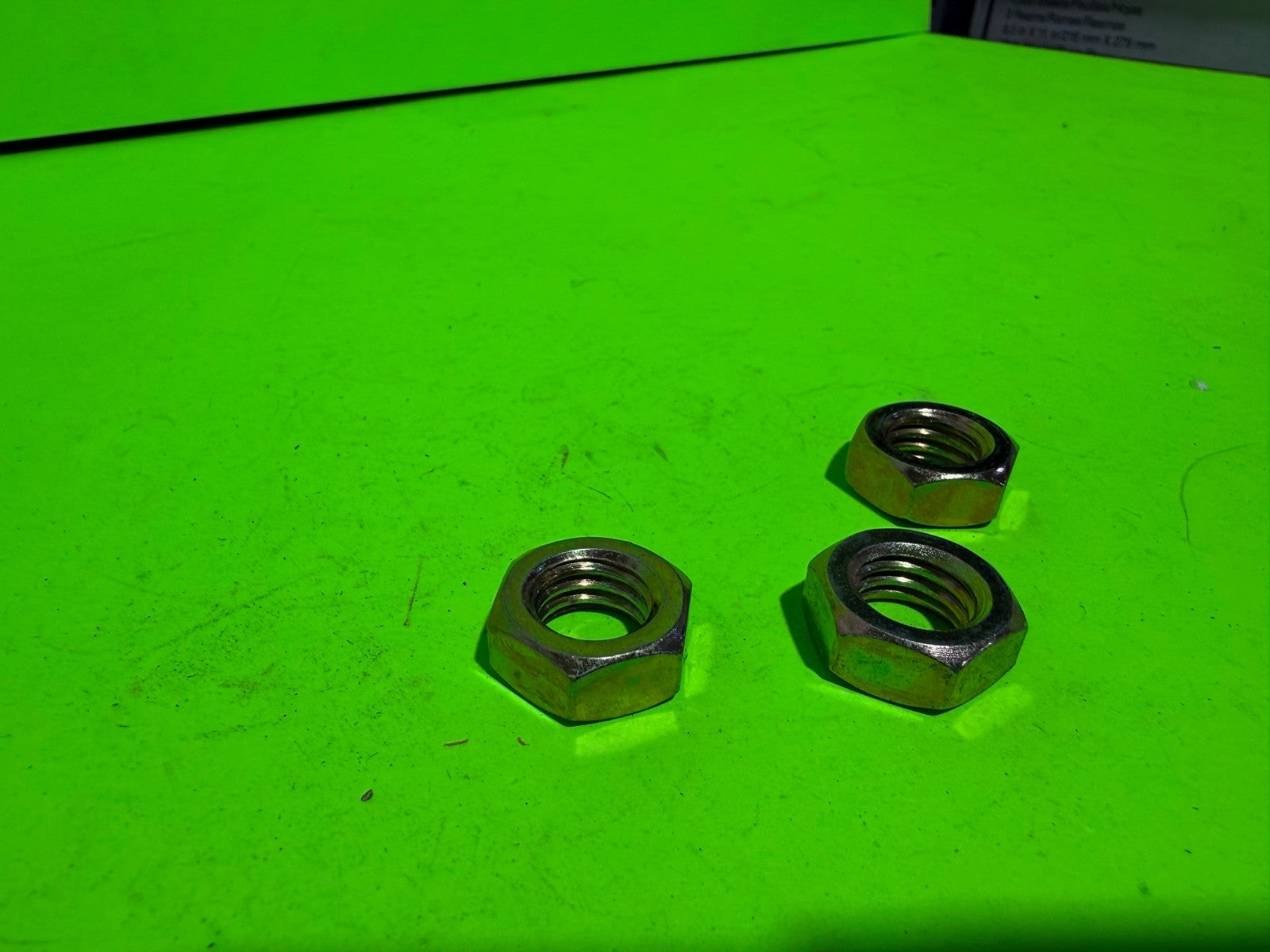 New 3pk Genuine OEM Husqvarna 873350800 Hex Jam Nut 5964334012
