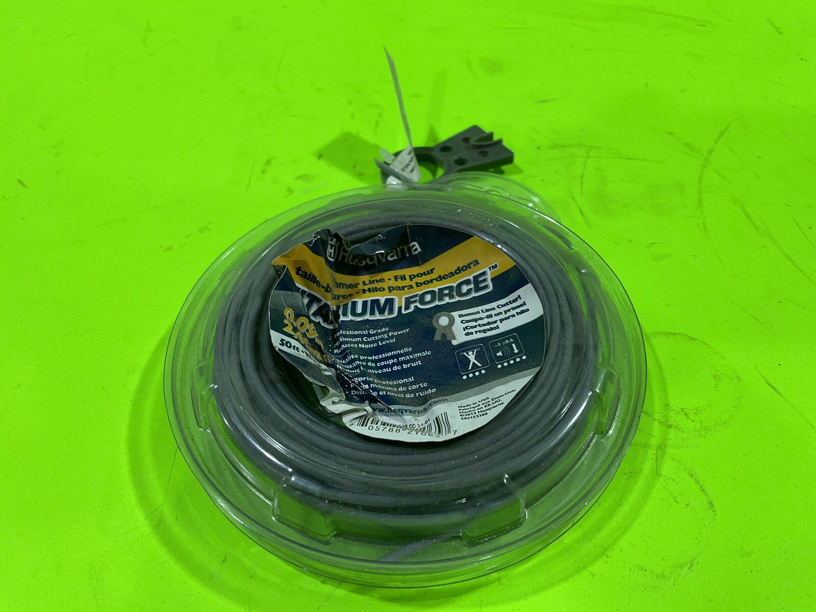OEM NEW HUSQVARNA NEW TITANIUM TRIMMER LINE 095 50 FOOT 639005101 0