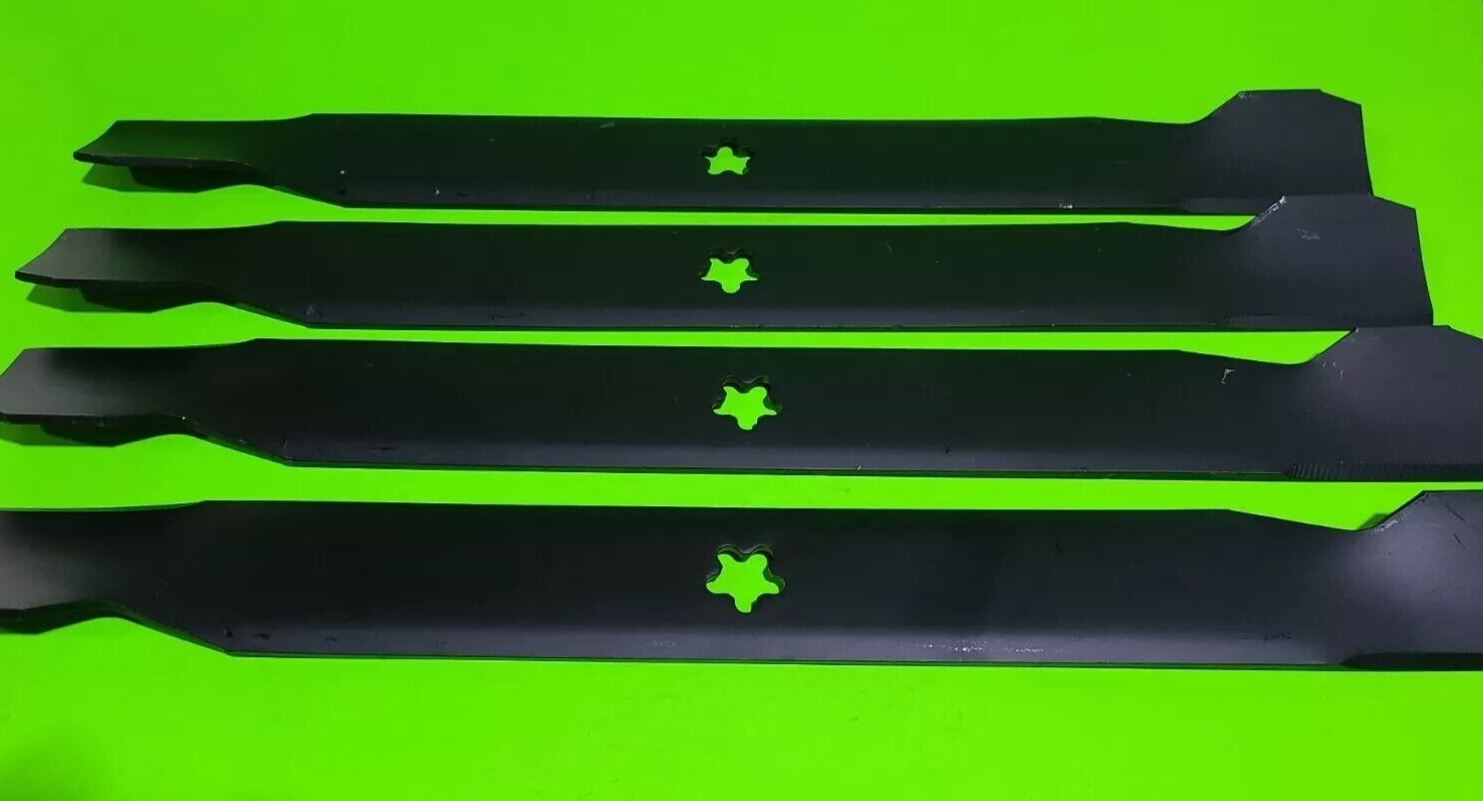 4 Lawn Mower Hi-Lift Blades Craftsman 42" Riding Mowers 138971 5321389710