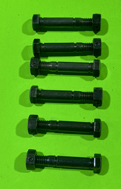 6PK Shear Pin & Nut Set for Ariens 52100100 PRO 26" 28" 32" 66" Snow Blowers0
