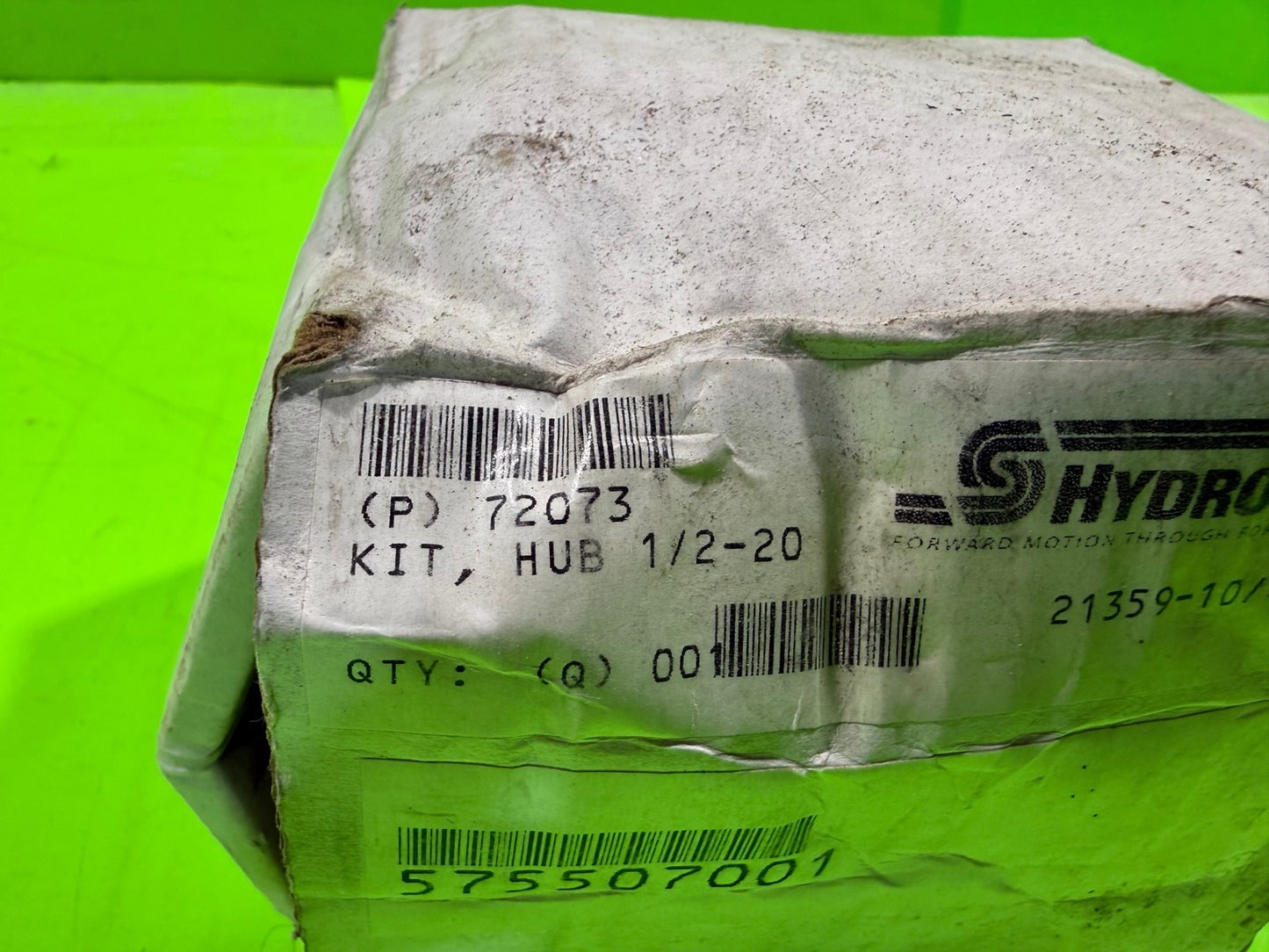 NEW Genuine OEM Hydro Gear Part # 72073 Hub Kit-Wheel 1/2 with Locknuts2