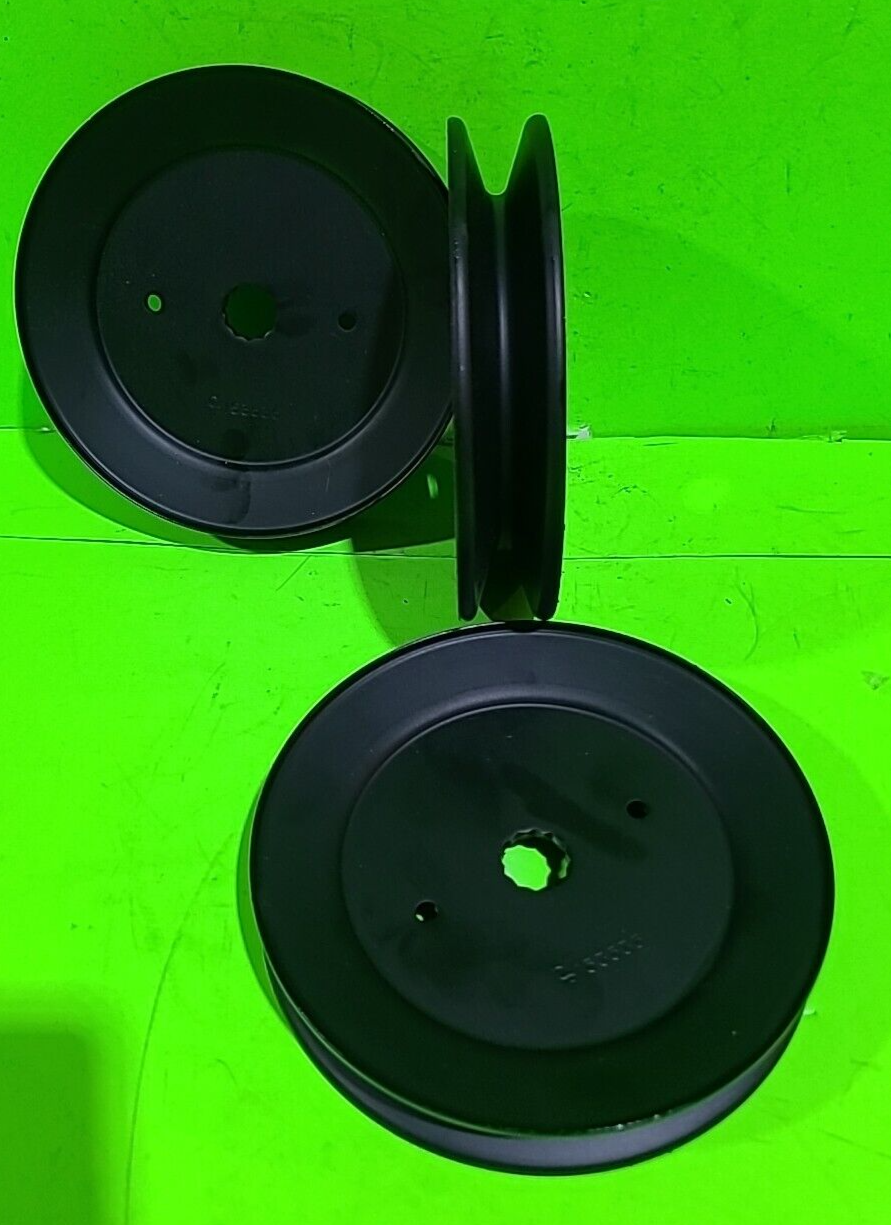 Genuine 3 Pack Husqvarna Spindle Pulleys 532173436 153535 Craftsman Poulan5