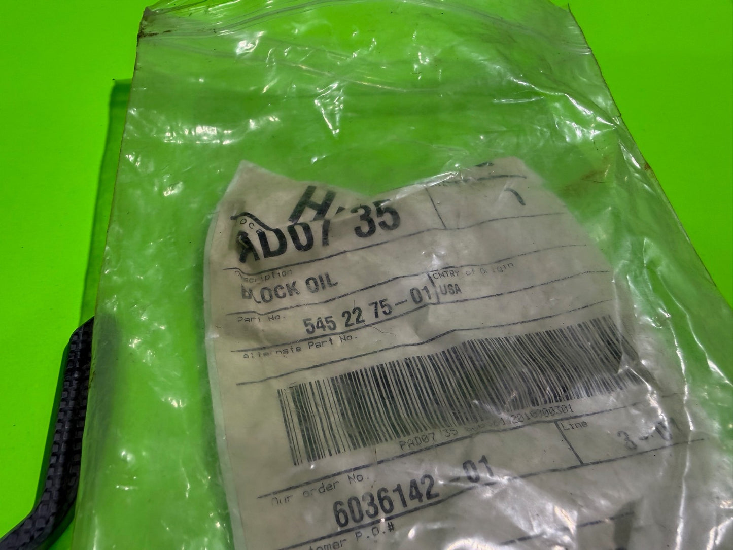 NEW Genuine OEM Husqvarna 545227501 Oil Block 120 230 235 236 240 Chainsaws2
