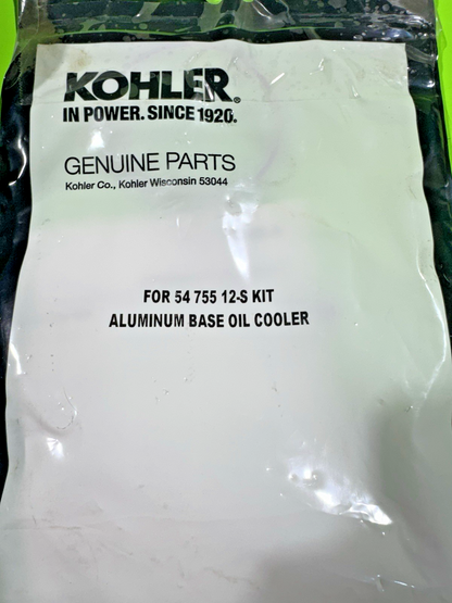 Genuine Kohler 54 755 21-S Oil Cooler Kit CH730S CH22S CH20S CH23GS CH22QS10
