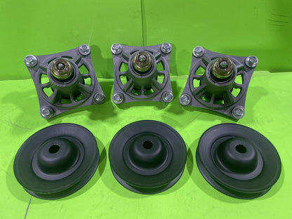 Spindle Pulley Kit 48" Deck 532174356 532174375 Z4818 Z4822 CZ4815 Z48240
