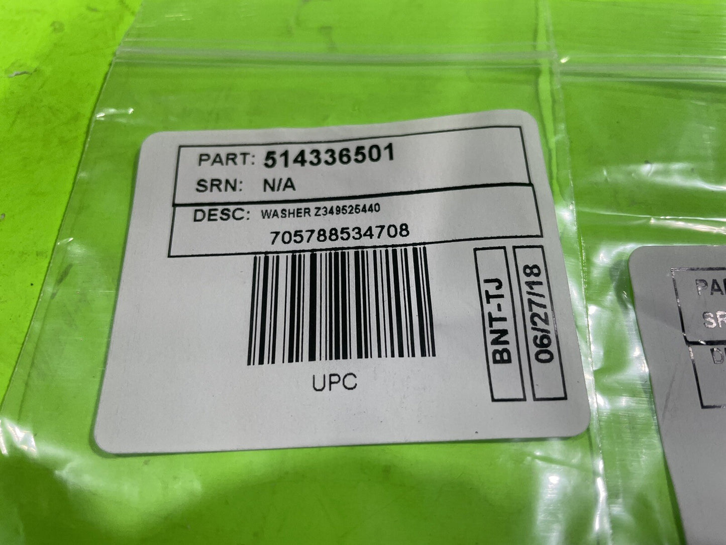 5 Pk Genuine Husqvarna 514336501 Washers 170BF/BT 370BFS 560BFS RedMax EBZ75001