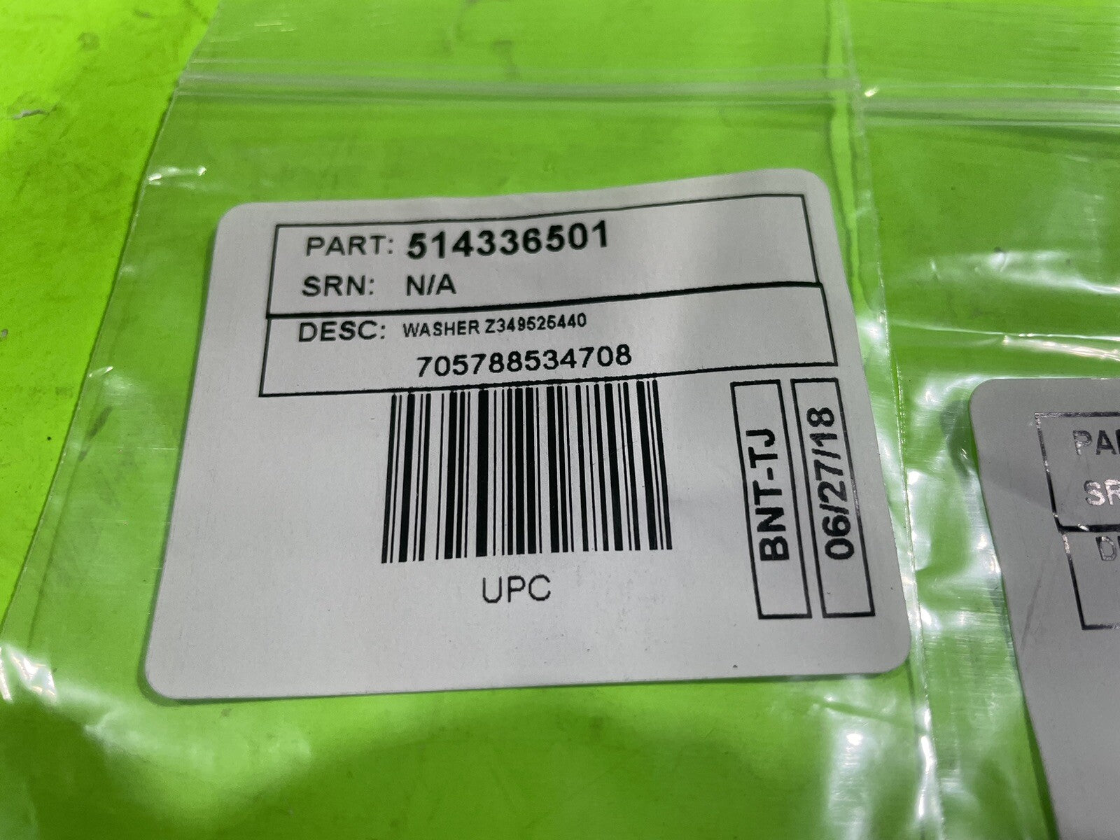 5 Pk Genuine Husqvarna 514336501 Washers 170BF/BT 370BFS 560BFS RedMax EBZ75001