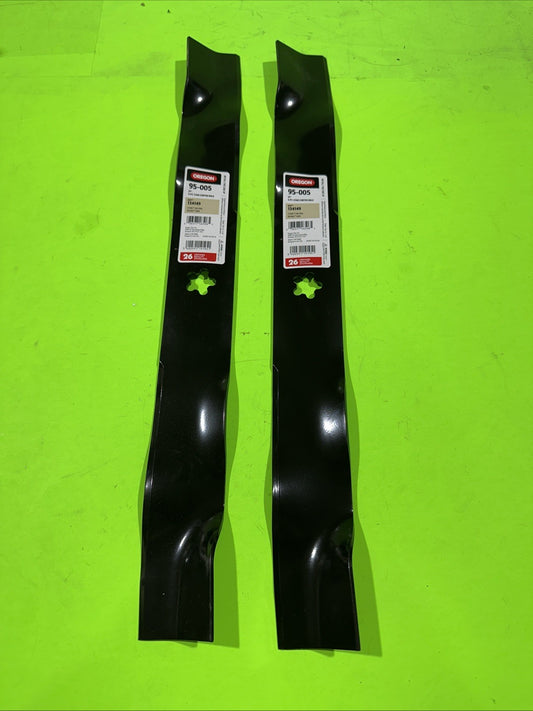 (2) BLADES 42" FITS CRAFTSMAN RIDING LAWN MOWER 138971 134149 5321389710