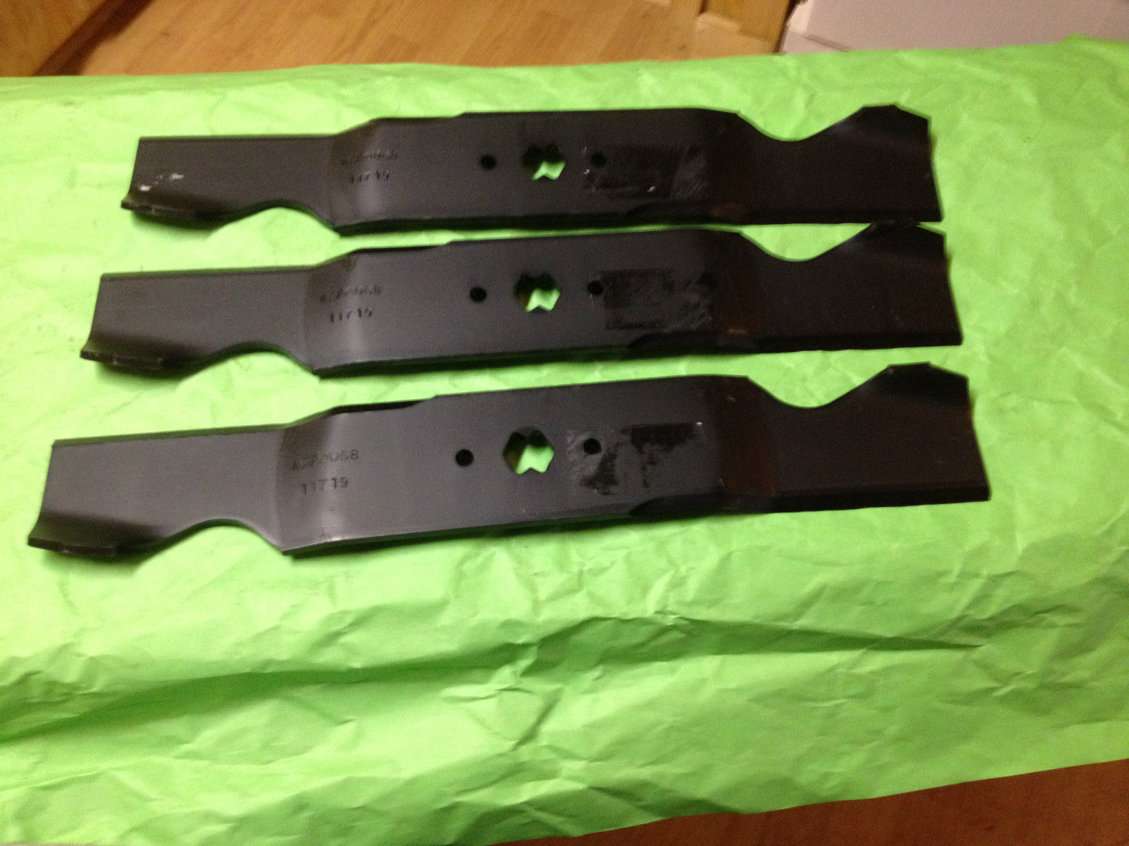 9 MOWER BLADES 54" 742-0677A B 942-0677A B 7420677 335-8851