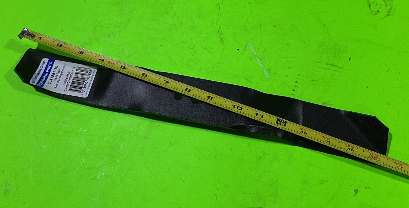 Single Husqvarna 504188110, 544102801 Mower Blade 16-1/2" R316 T R220T R322T+6