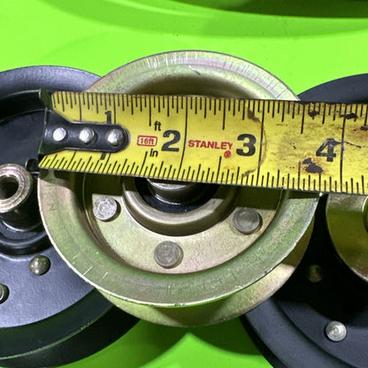 Complete 48" Deck Pulley Belt Kit For Husqvarna YTH2348 YTH22K48 YTH23K48 48"9