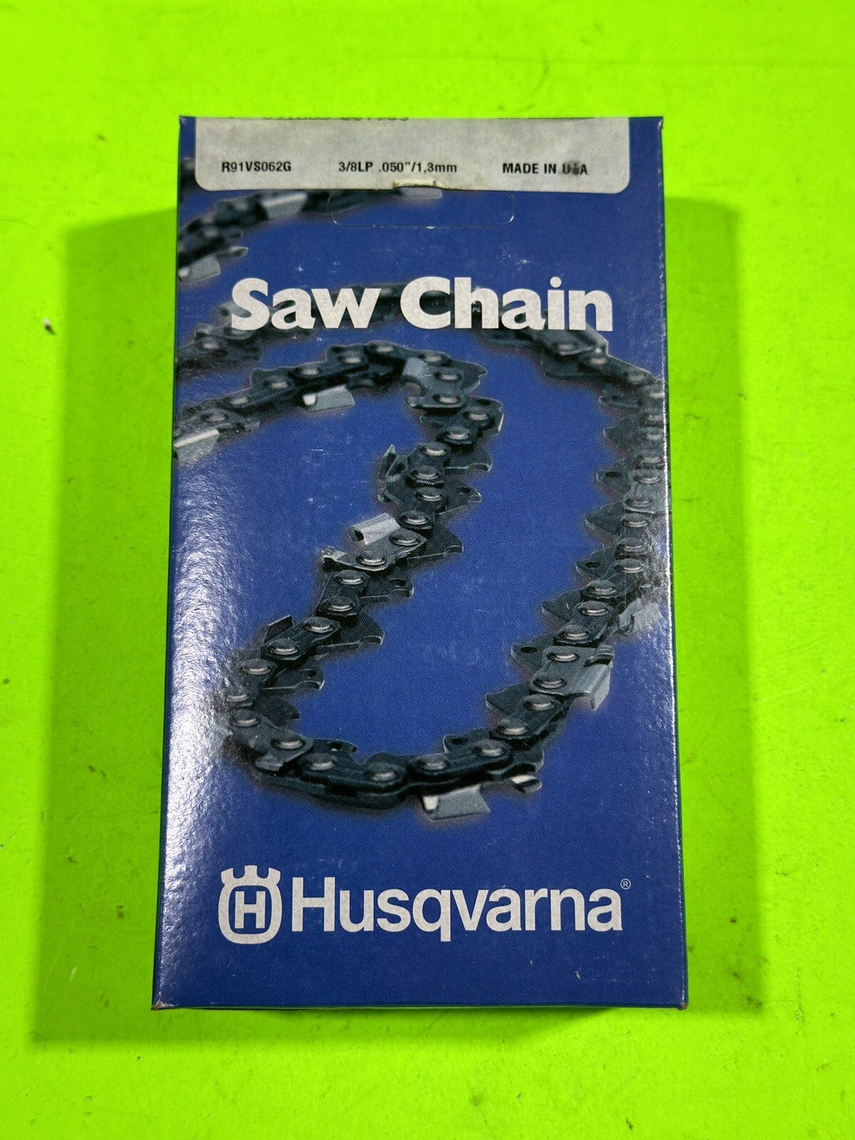 NEW OEM Husqvarna H35 501847062 95VP Chainsaw Chain 18''/ 62DL / 3/8" / .0503