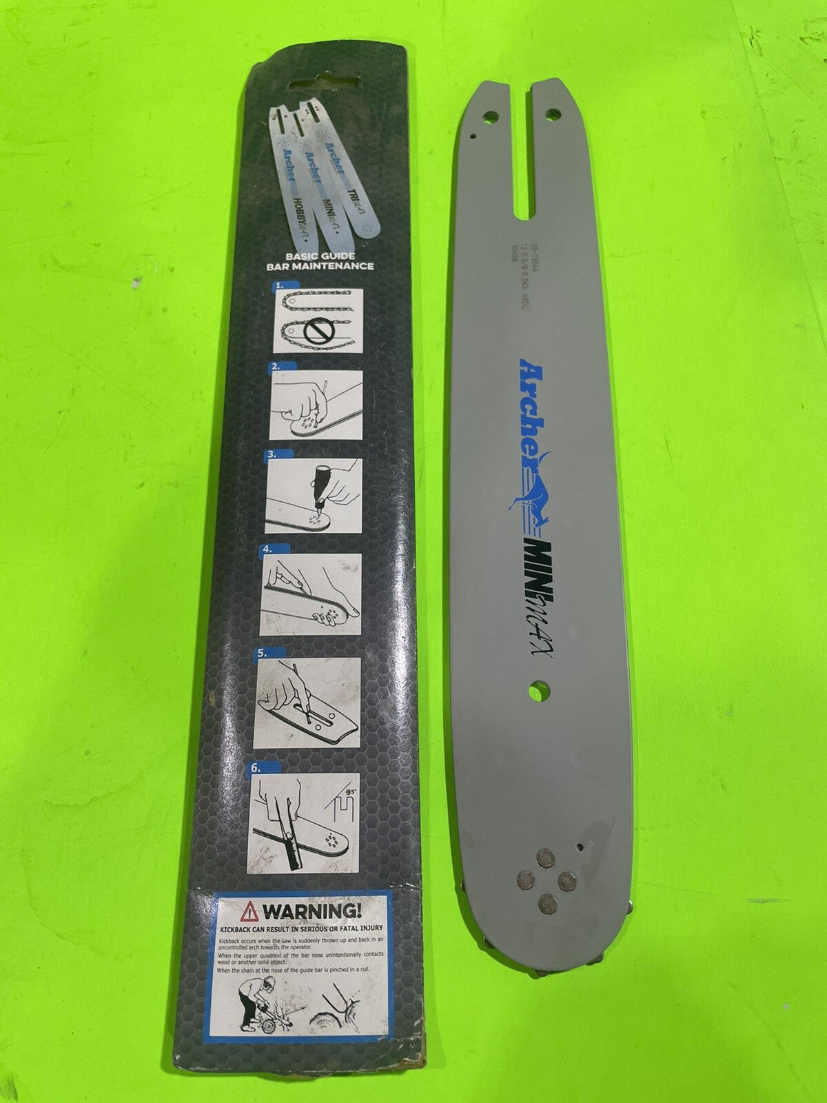 Genuine Archer Australia 35-13544 Minimax Consumer Bar 12" 3/8 .043 44DL3