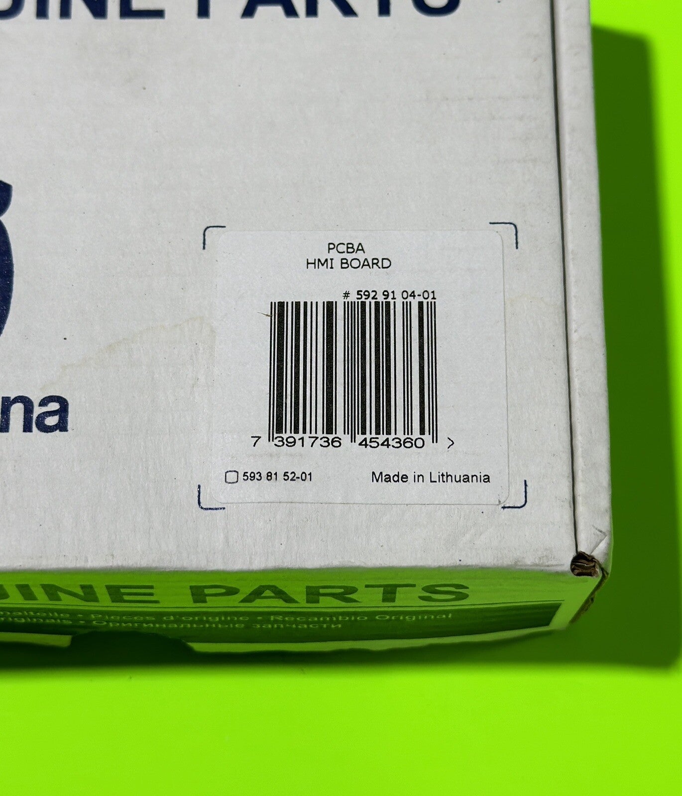 Genuine OEM Husqvarna 592910401 Printed Circuit PCBA HMI Board for Automower8