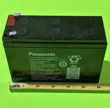 OEM Husqvarna 530402815 Battery Kit Panasonic 12V 7AH Battery LC-R127R2P14
