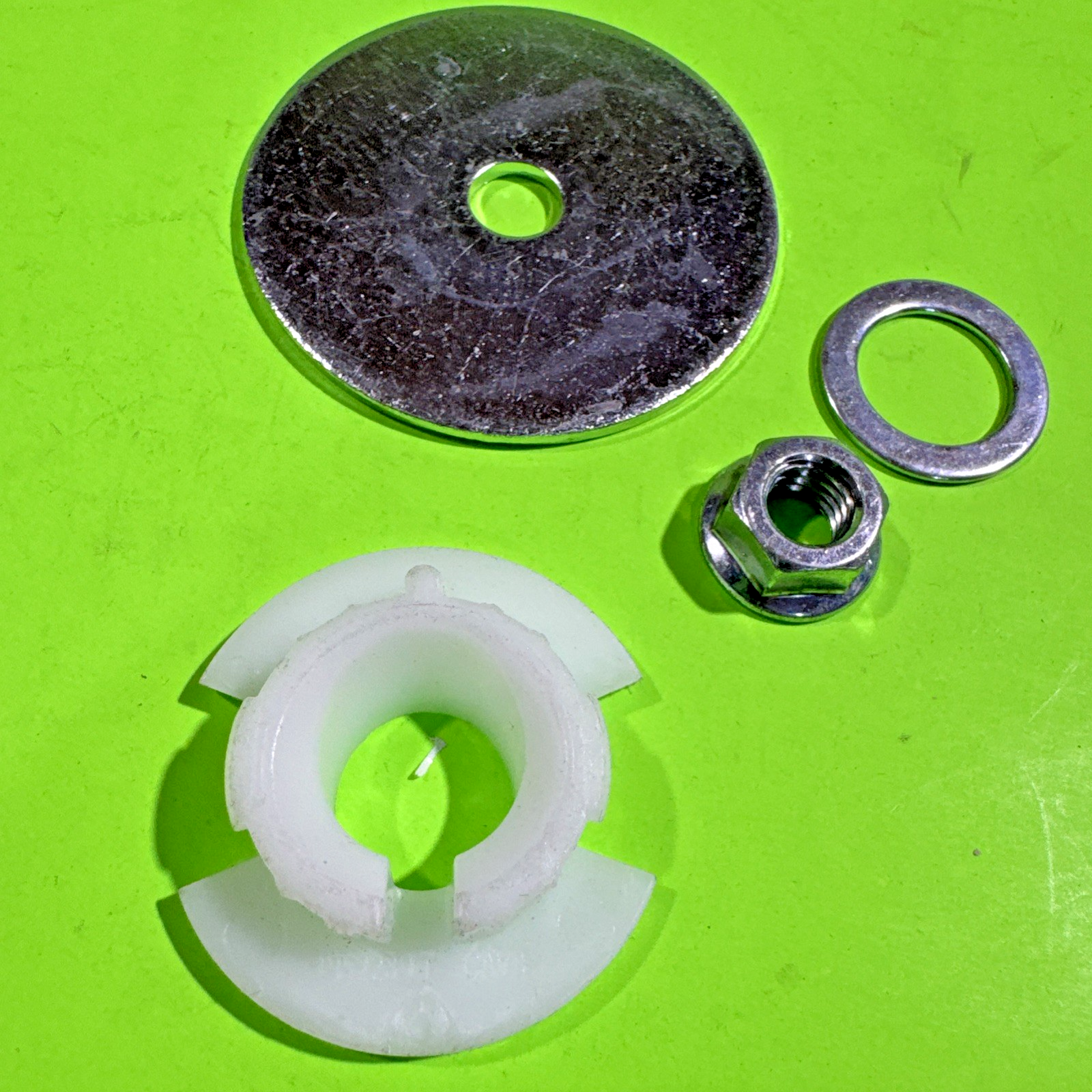 New OEM Husqvarna Lawn Mower Steering Shaft Bushing 532195228 with Hardware3
