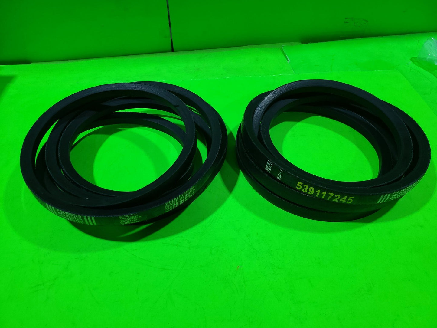 2PK Deck Belt for Husqvarna 539117245 RZ4623 RZ4219 RZ4619 (5/8"x123")4