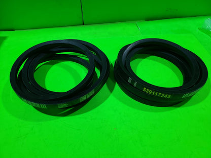 2PK Deck Belt for Husqvarna 539117245 RZ4623 RZ4219 RZ4619 (5/8"x123")4