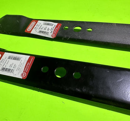 2PK Oregon 195-021 Mulching Blades for 21-3/4" Poulan 575157101, 5829314012