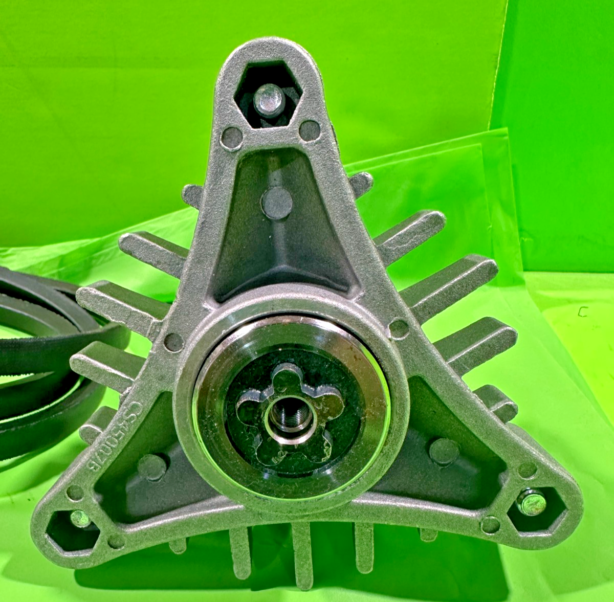 NEW Poulan Pro 3421H74 42" Deck Rebuild Kit, 2 Spindles, Blades, Belt, Pulleys5