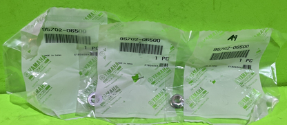 NEW 3-Pack Genuine Yamaha 95702-06500 Flange Nuts fits OEM Engines & Equipment3