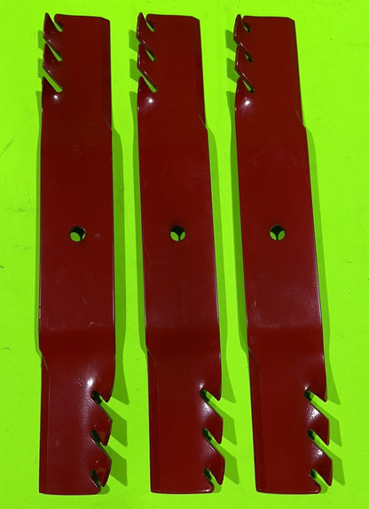 3 Pack Oregon 99-917 Red Gator Mulching Lawn Mower Blades0