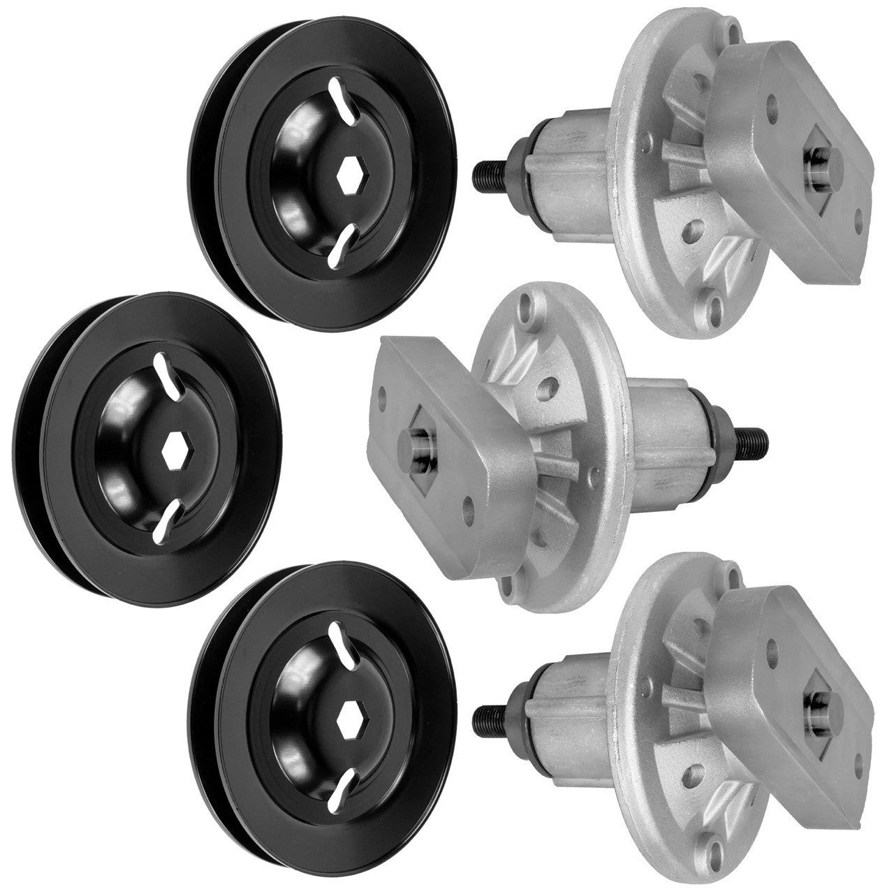 NEW John Deere 2148HV 48" Deck Spindle Assembly with Pulley Kit GY20050 GX203356