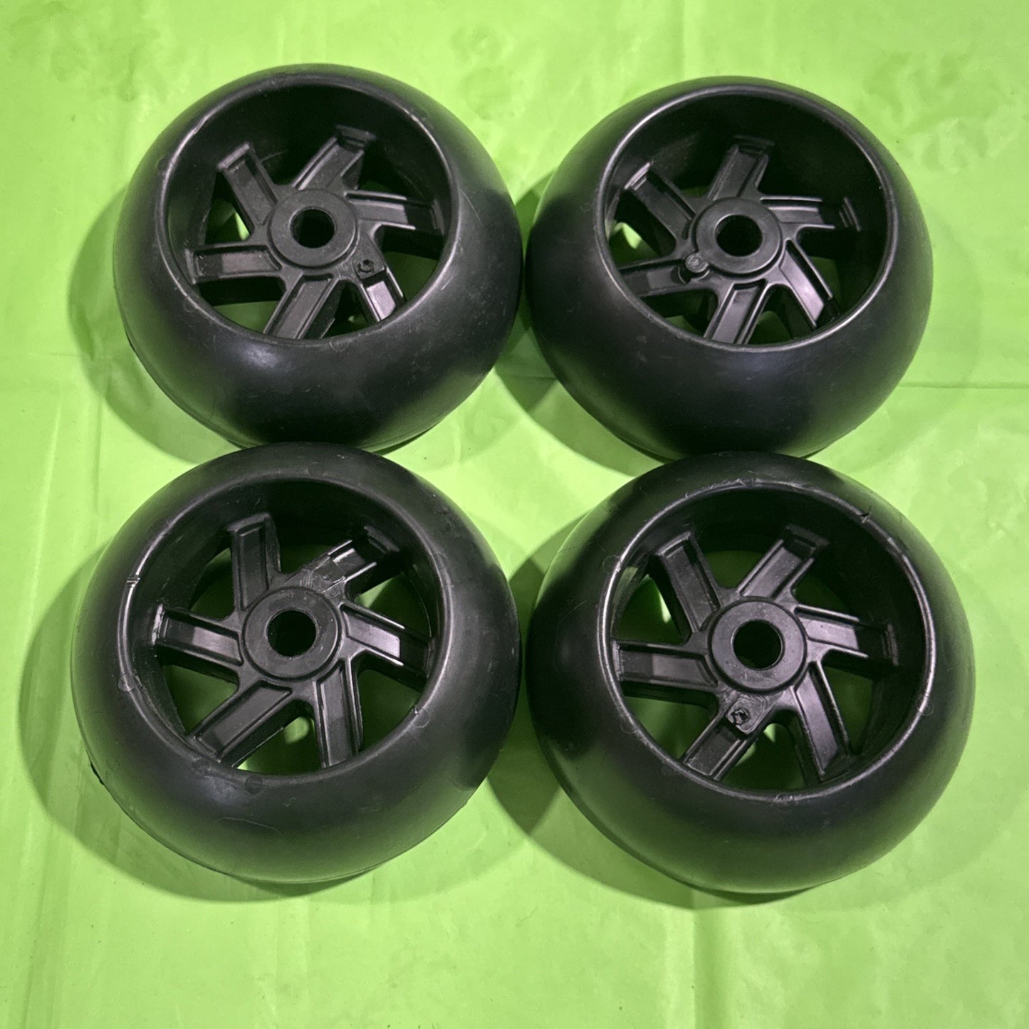 New OEM 4Pk Husqvarna Deck Wheels AYP Craftsman 532188606 589527401 1886060