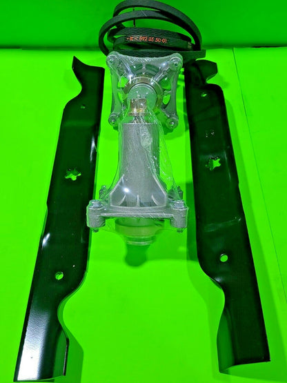 46” DECK REBUILD BLADE SPINDLE BELT KIT FOR HUSQVARNA POULAN ARIENS YTH22V46XLS9