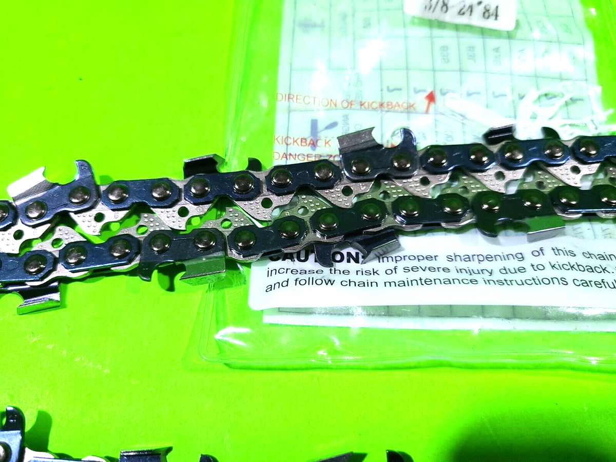 24" Chainsaw Chain Blade Full Chisel 3/8 Pitch .050 Gauge 84DL For STIHL1